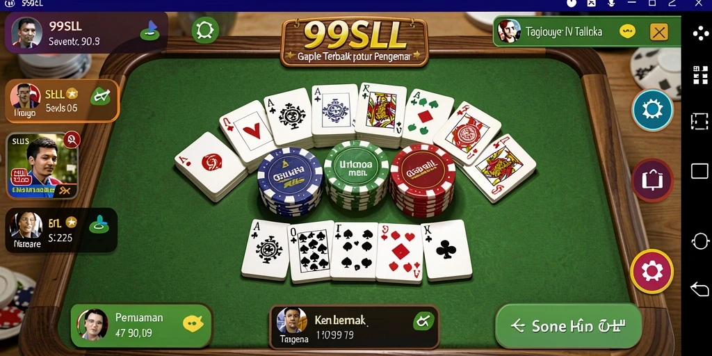 Tampilan gameplay seru dan interaktif di 99SLL.