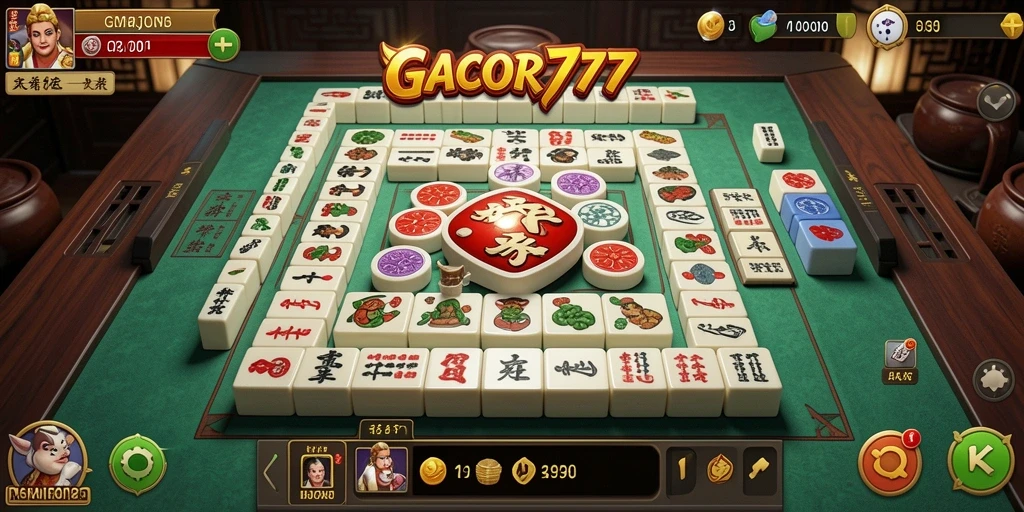 Tampilan gameplay GACOR777 yang penuh warna dan menantang.