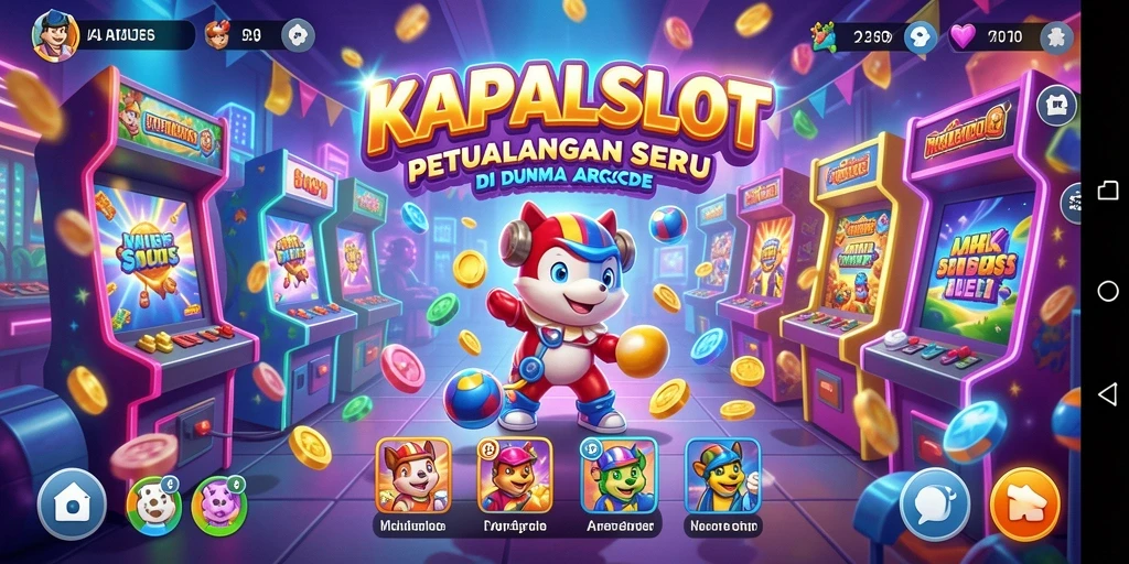 Screenshot utama KAPALSLOT menunjukkan gameplay seru di lautan yang dinamis.
