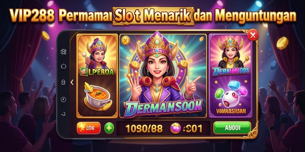 Gameplay Slot yang menegangkan dan menghibur di VIP288.